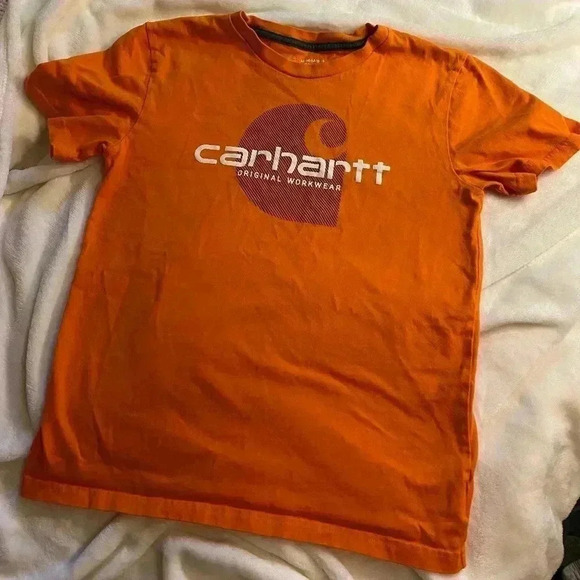 Carhartt boys Tshirt Size M 10/12 - Picture 1 of 4
